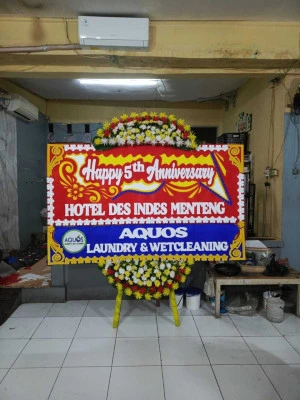 Papan Bunga di Sigit Tangen
