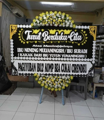 Papan Bunga di Sigit Tangen